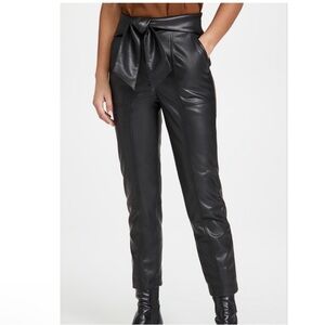 Jonathan Simkhai Tessa Black Vegan Leather Pants NWT